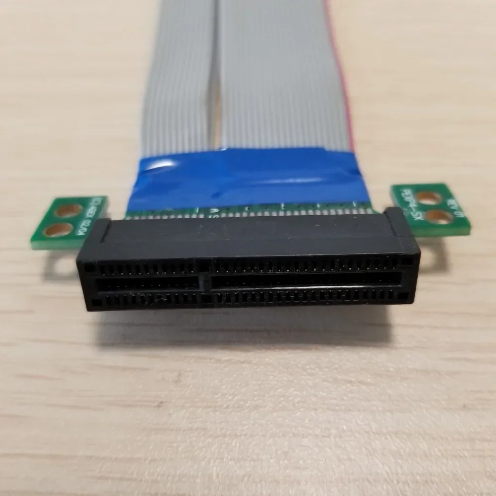 PCI-E PCI Expres x4 Flex wzmacniacz karty Riser przedłużacz kabla 15cm do 1U 2U