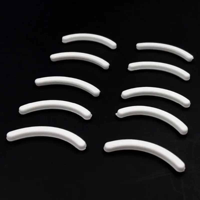 10PCS Replacement Eyelash Curler Refill Rubber Pads Curling Styling Makeup Beauty Tools White