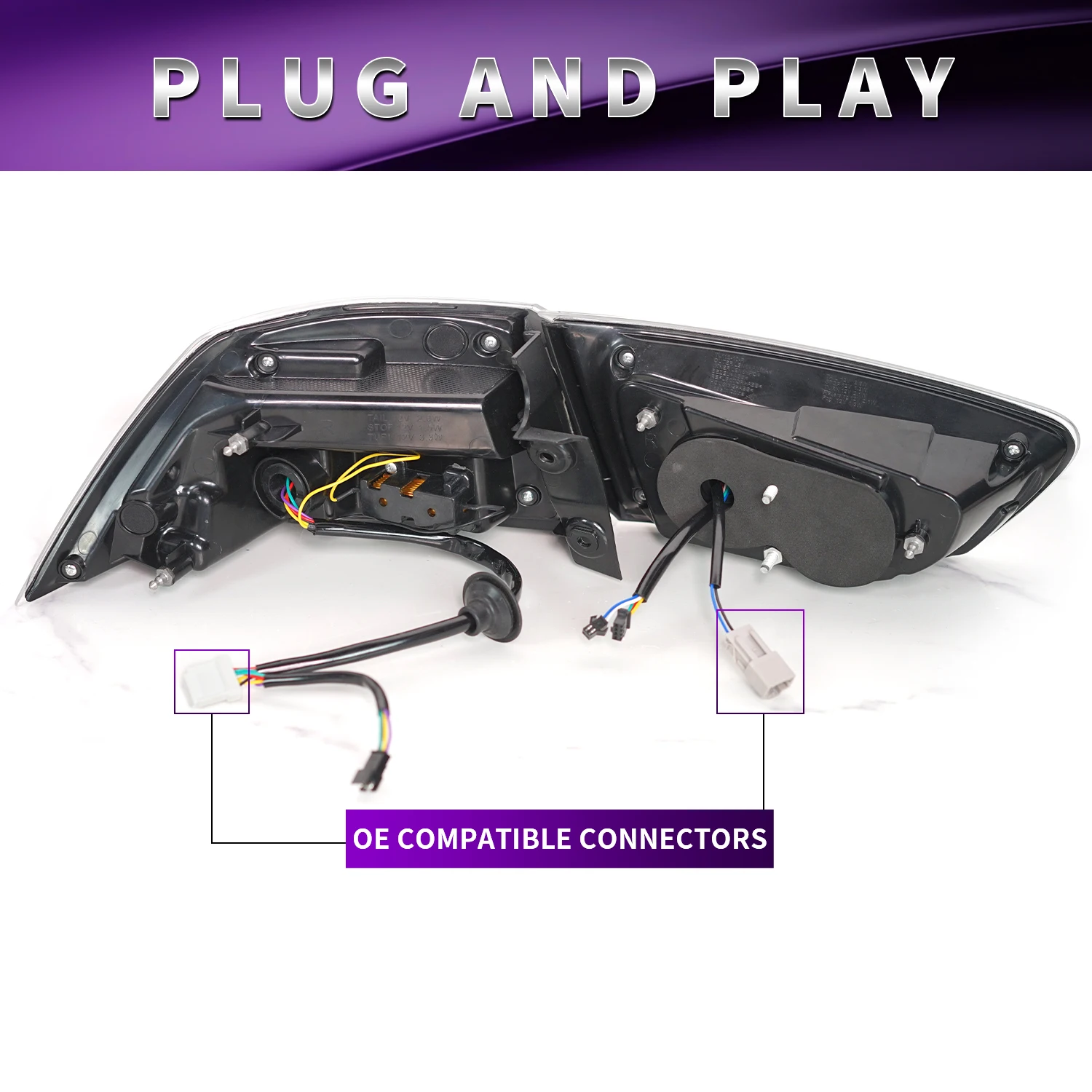 Archaische neue Design-Autolampe mit sequentiellem Blinker, Lauflicht für Lancer EVO X 2008–2018, Rücklicht