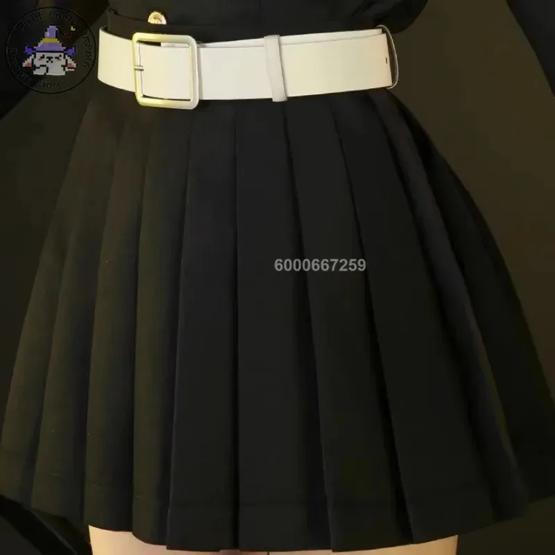 Anime demon slayers kimetsu não yaiba kanroji mitsuri cosplay trajes kisatsutai amor feminino sexy saia uniforme peruca dia das bruxas