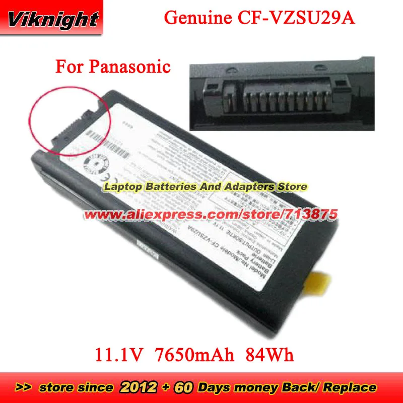 

Genuine CF-VZSU29A Battery CF-VZSU29 CF-VZSU29AS CF-VZSU29ASU CF-VZSU29R CFVZSU29U for Panasonic Toughbook CF-29 CF-51 CF-52