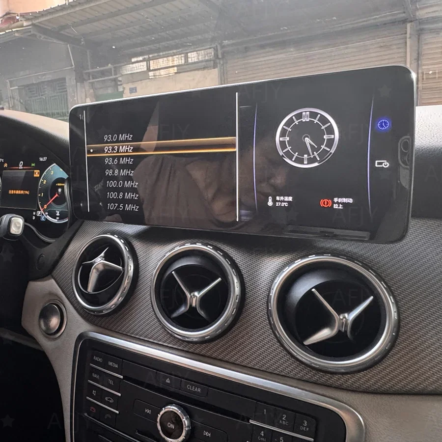12,8 Zoll Für Mercedes Benz GLA CLA A-Klasse C117 W176 2013-2018 Autoradio Android15 Multimedia-Videoplayer GPS-Navigation Auto