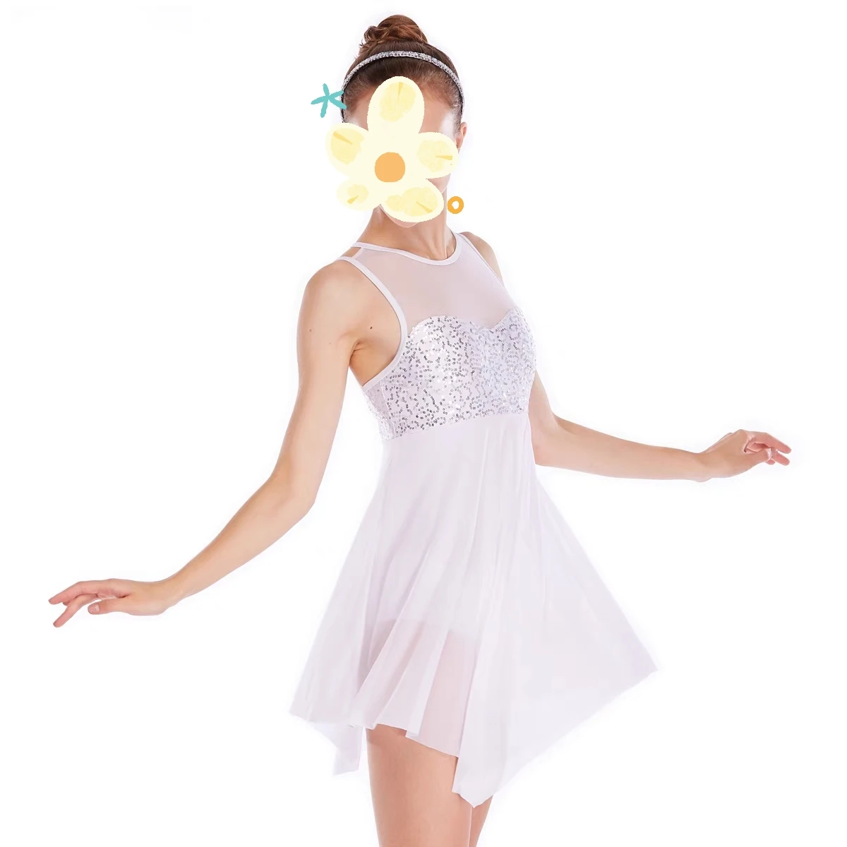 

New dance costume professional jazz dance dress performance dress Lodysuit Latin dress