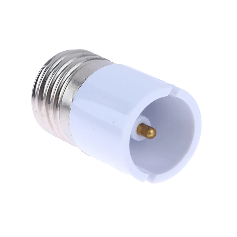 High Quality White LED Socket Lampbase E27 To B22 Adaptor Converter For Bulb Lamp Fireproof Lighting Accessories