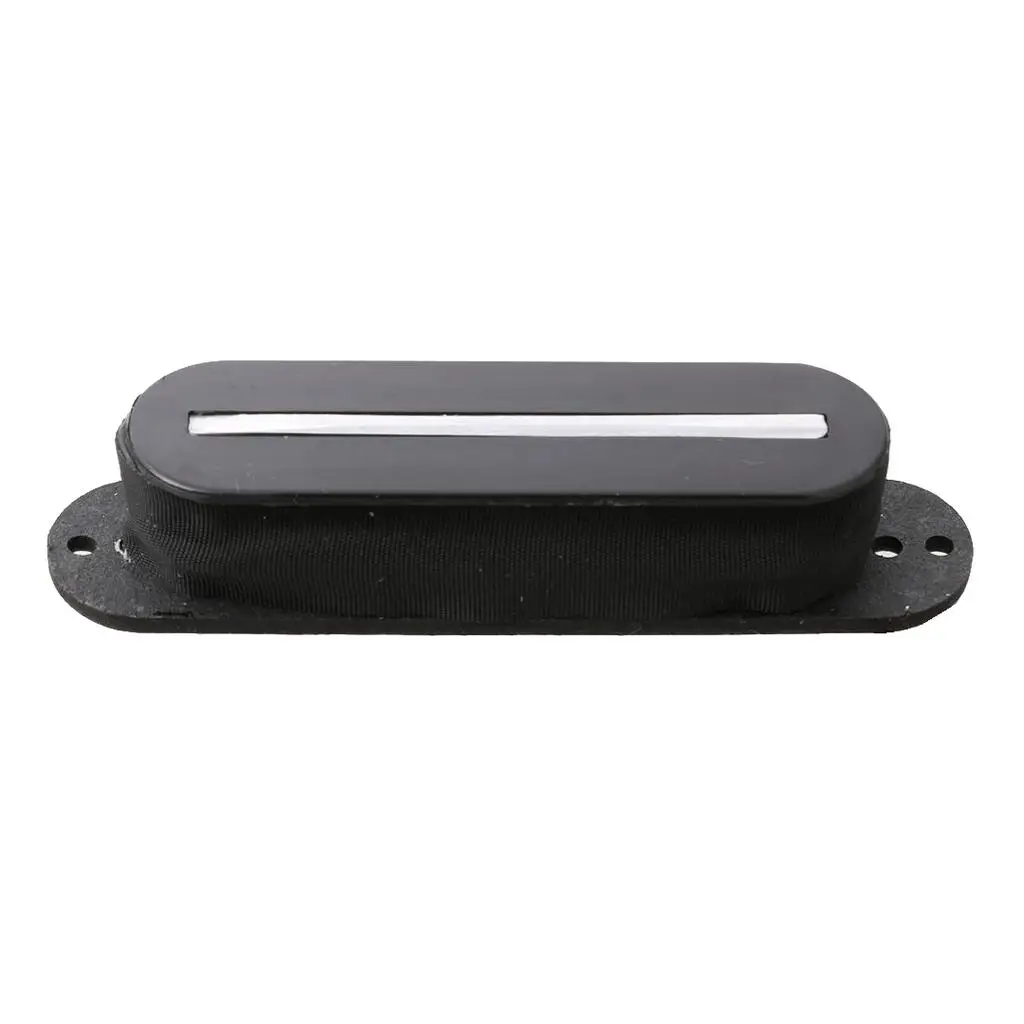 Rail Guitar Single Coil Humbucker Pickups Bridge for Electric Guitar, Black