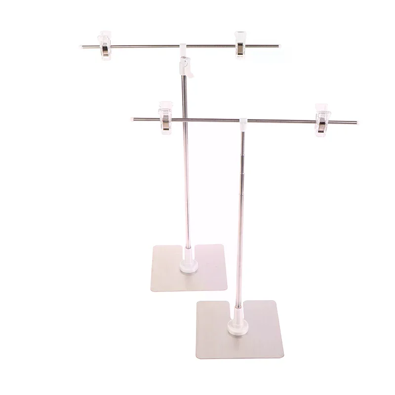 إطار عرض الملصقات من الفولاذ المقاوم للصدأ - حامل خلفية صورة تي شيرت من الدرجة التجارية لتصوير الفيديو والإعلان