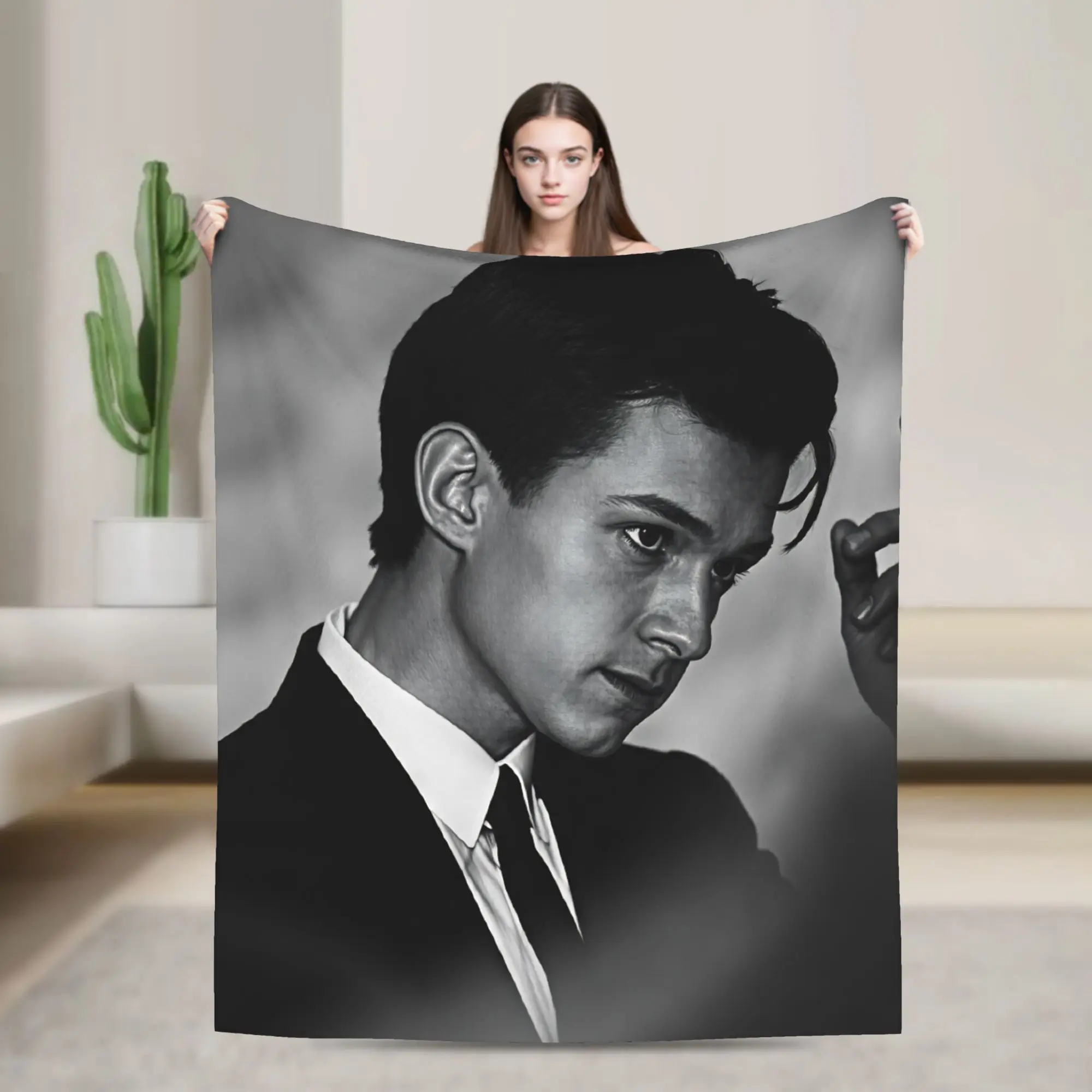 Tom holland is Cool Blankets Quality Warm Soft  Bedding Throws Winter Girls Boys Bedroom Street Trend Bedspread