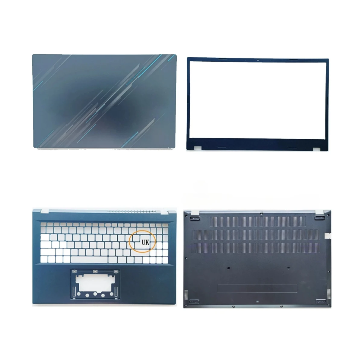 Suitable for Nitro V ANV15-51-55K7 EAZYP00501A laptop, LCD screen top cover, screen bezel, palm rest, bottom case, hinge ABCD