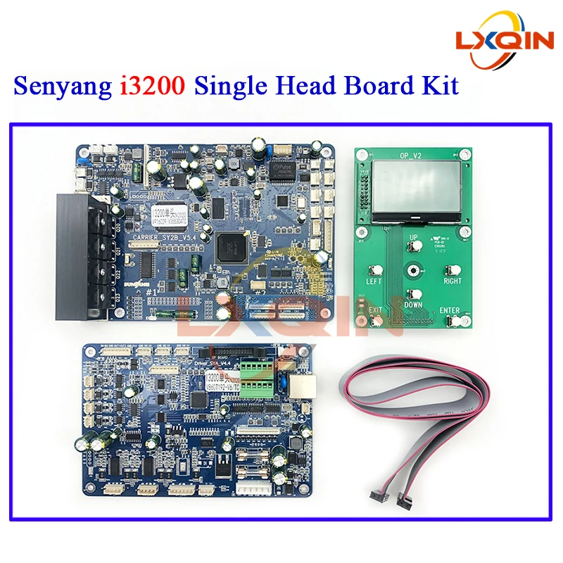 LXQIN Senyang Board Kit for XP600/DX5/DX7/4720/5113/i3200/i1600 Single Head Carriage Board Main Board Sunyang Conversion Kit