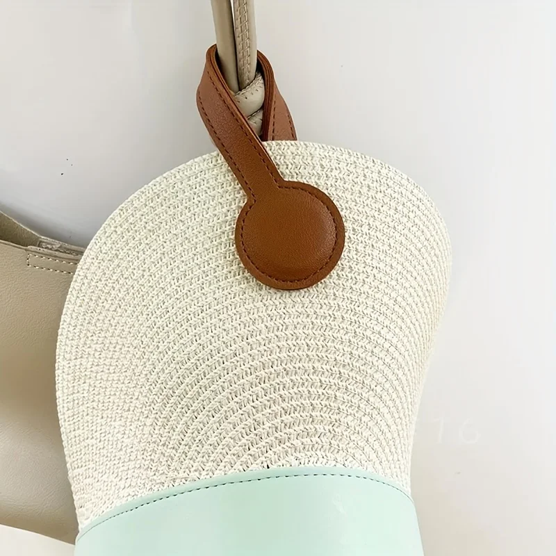Multi-purpose Pu Leather Magnetic Hat Clip Strong Magnetic Round Organizer Clip Travel Bag Charms Luggage Accessories