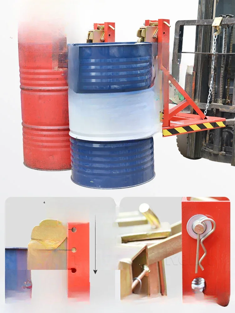 Type forklift special bucket unloading clip bucket grabber loading and unloading equipment