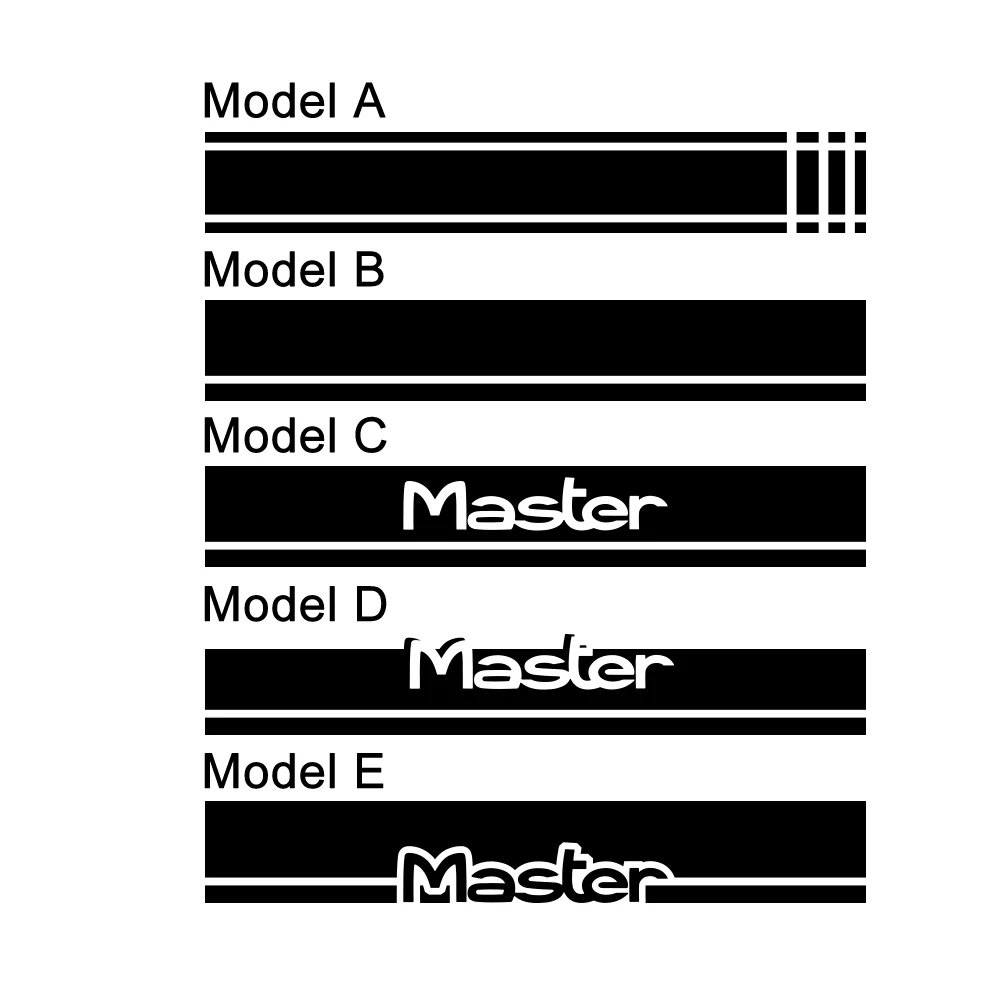 ملصقات فان هود لرينو ماستر 2 3 4 سيارة بونيه الرسومات المشارب ديكور ملصق مائي غطاء الفينيل ضبط السيارات اكسسوارات