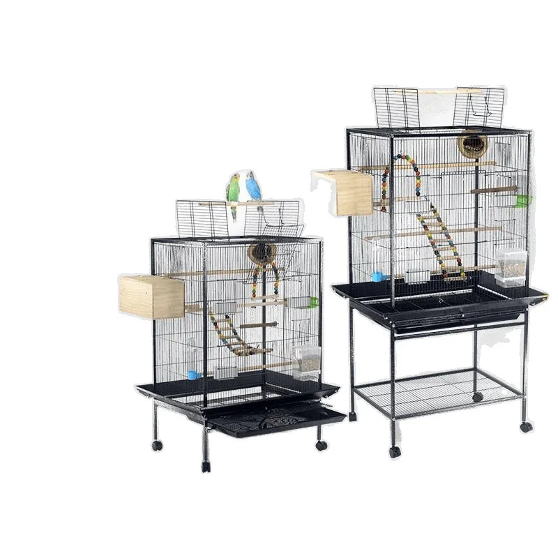 

Large bird cage, parrot cage, oversized villa, wren starling, Xuanfeng, peony, tiger skin, breeding, household