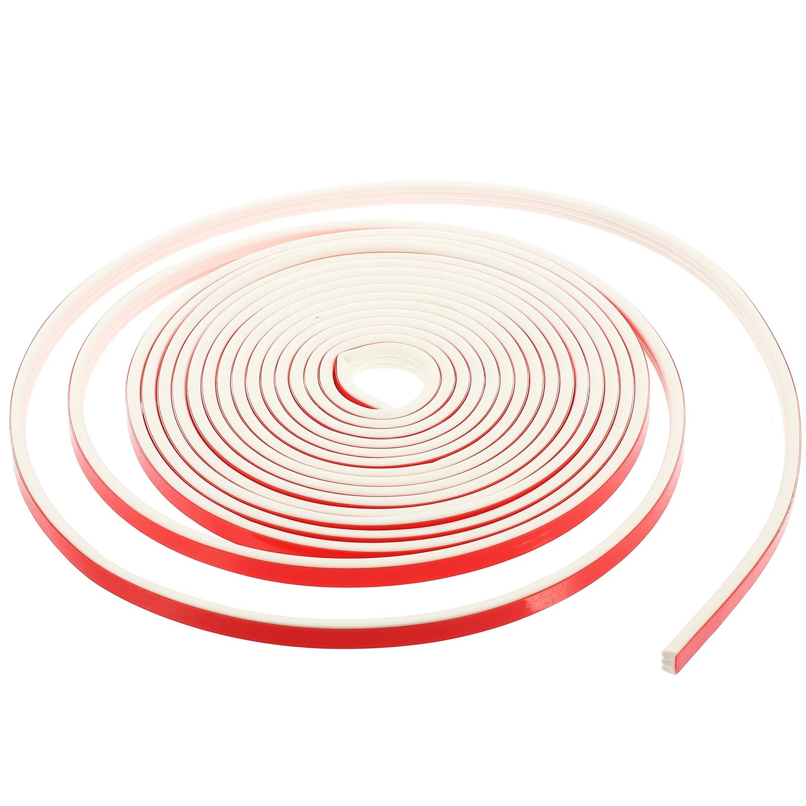 

Silicone Door Seal Weather Stripping Self Adhesive Dust Proof Insulation Tape for Doors Frames White Foam Soundproofing Anti