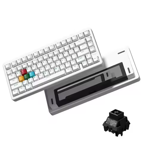 Womier SK75 TMR Wireless Magnetic Switch Aluminum Mechanical Keyboard Rapid Trigger Custom 8000Hz Hot Swappable Keyboard