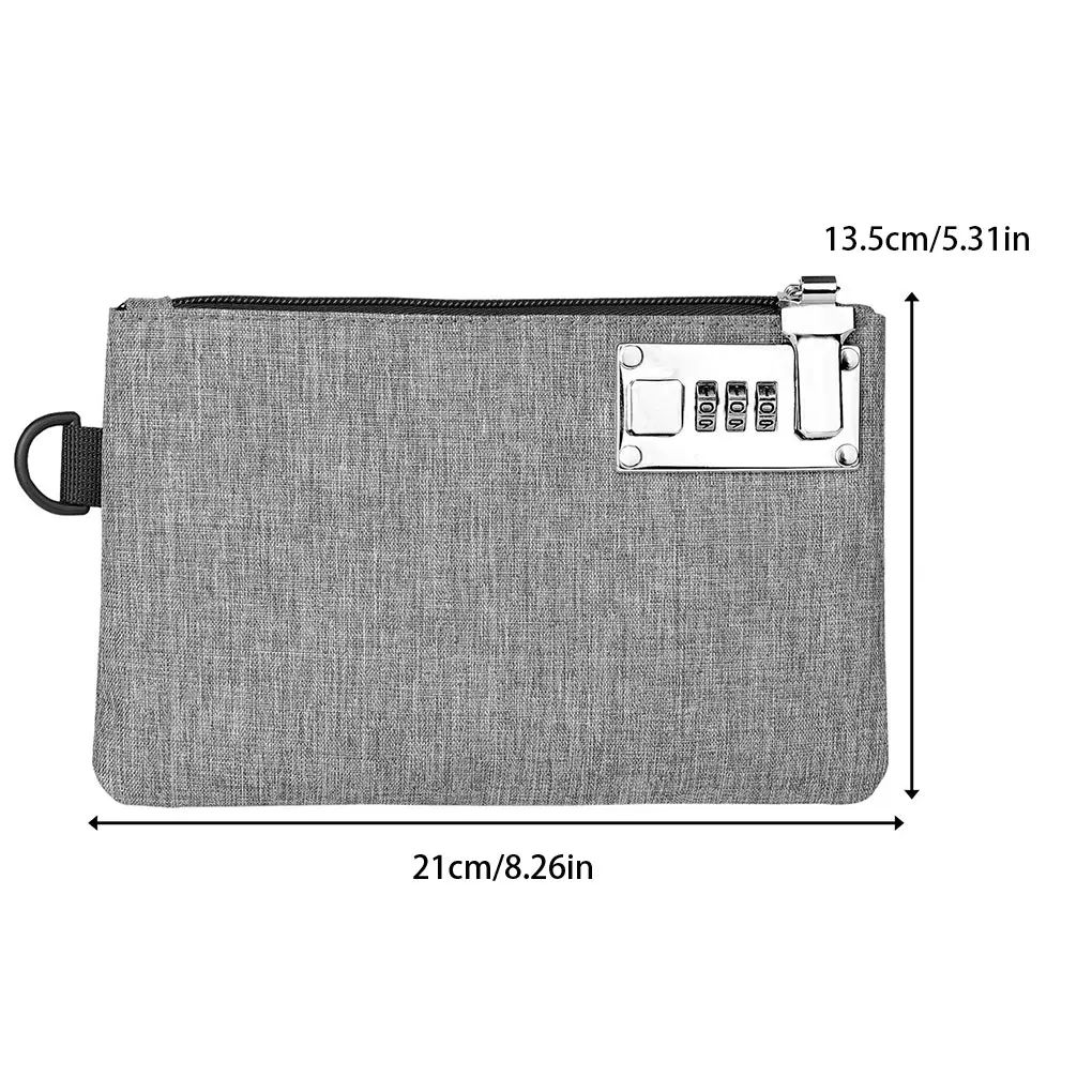 Ultra-thin กระเป๋าใส่เหรียญรหัสผ่านล็อค Anti-Theft กระเป๋าใส่บัตรแบบพกพากระเป๋าโทรศัพท์มือถือมัลติฟังก์ชั่นใหม่กระเป๋าสตางค์กระเป๋าคลัทช์