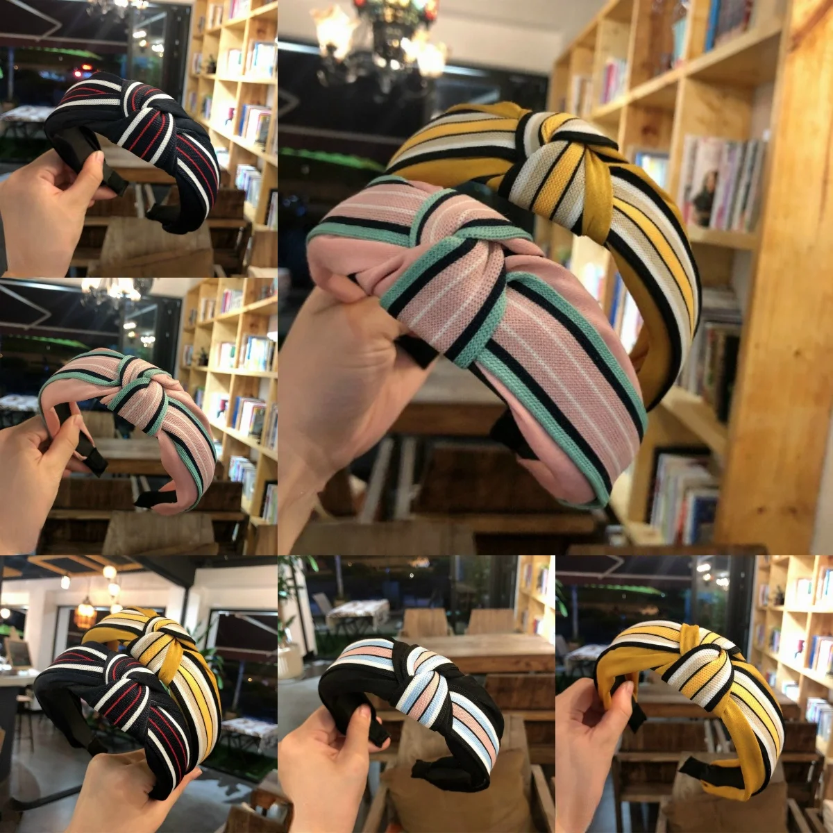 

Braided Knot Hair Hoop High Crown Compression Non-Slip Grip for Women Girls Daily Face Wash Versatile Hair Accessories Headband