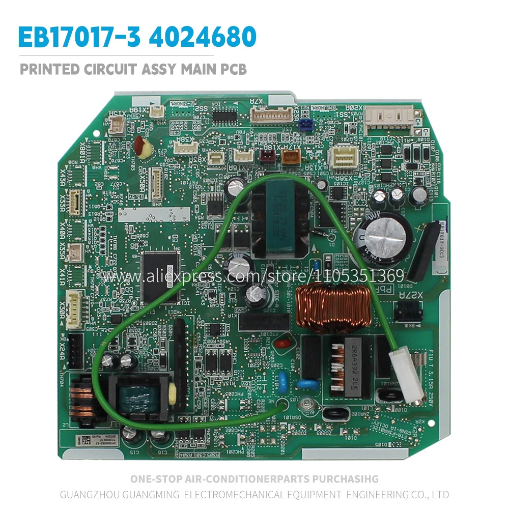 

Printed Circuit Assy Main PCB EB17017-3 4024680 For Daikin Indoor Unit FJAP63BA FXAQ50AVMS Air Conditioner Parts accessories
