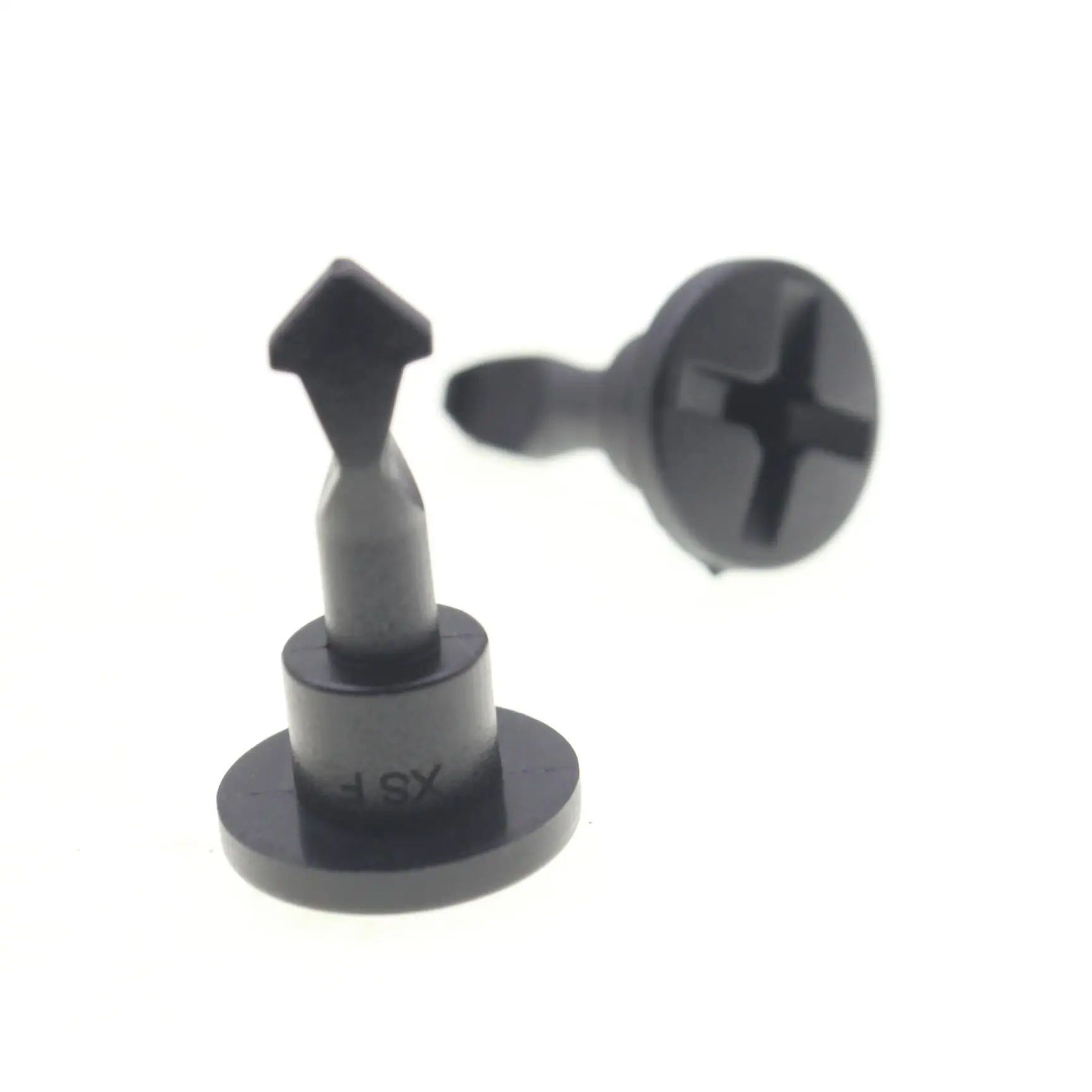 2 Pcs Engine Cover Retainer Peg Clip Fastener For Audi TT Quattro 2000–2006 VW Trim Locking Pin Screw N90801101 Nylon Retainer