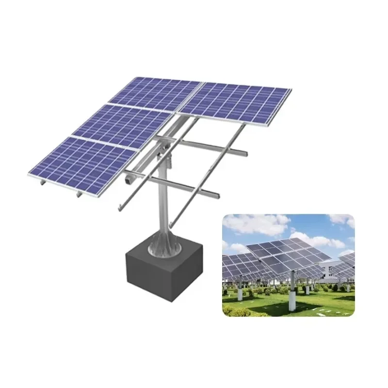 solar panel racking system photovoltaic ground rack Hot-dip Galvanized10kw complete customized