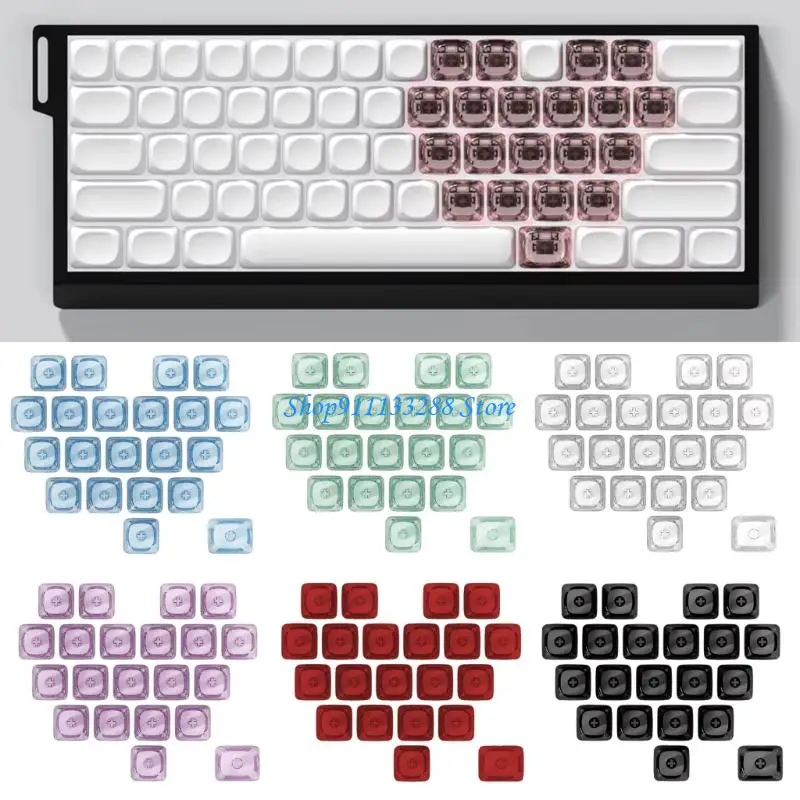G88D 21PACE PC Blindschlüsselkap MOA -Profil 1U 1.25U Heart KeyCap -Taste Tastatur Tastatur – Detail 10