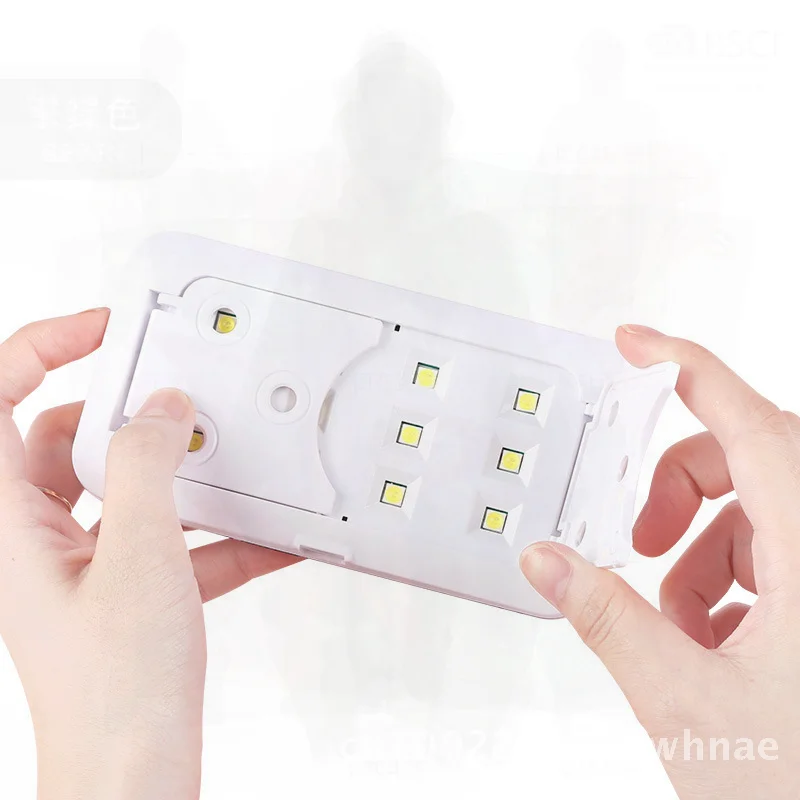Mini lampe à ongles Portable 36W, photothérapie, pliable, lumière de cuisson des ongles, pour le polissage des ongles, Options multicolores disponibles