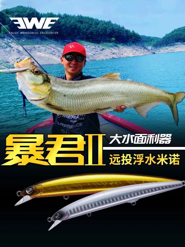 EWE Tyrant II 13G 17G 21G S-115F S-125F S140F Mino Long Throw Bass Sea Bass Rice Lure bait