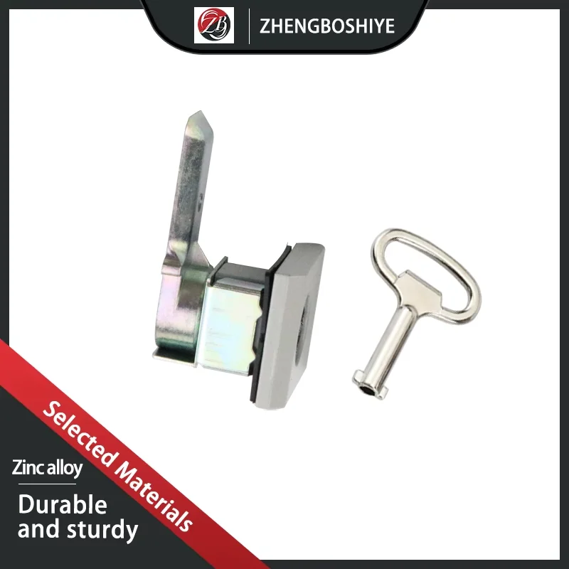 

S-Shaped Core Lock Square Tongue Lock Zinc Alloy Suitable For Industrial Automation Distribution Box Weitu Cabinet