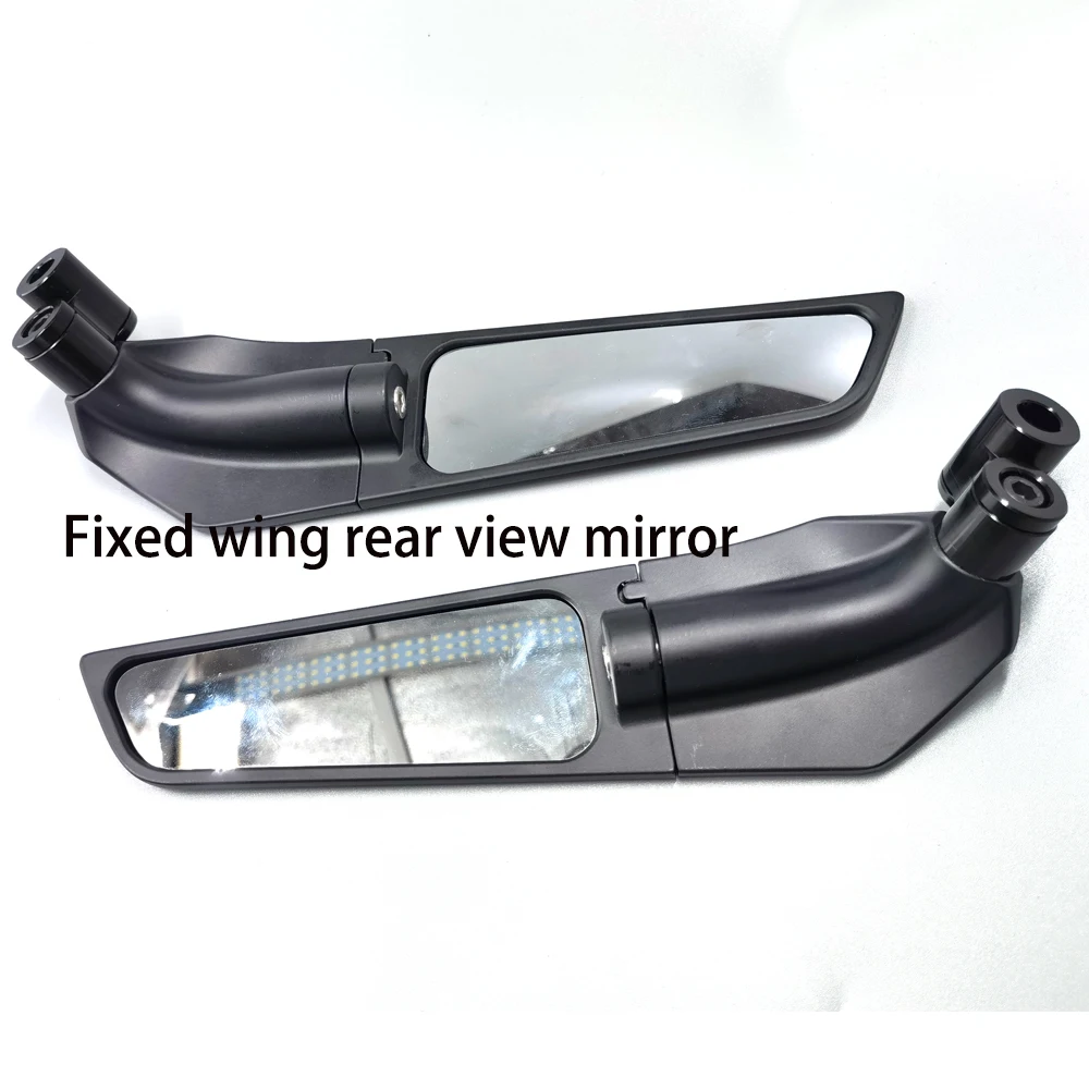 for Kawasaki Z1000 Z900 Z800 Z750 Z650 Z400 Z300 Z250 motorcycle fixed wind wing competitive rearview mirror reversing mirror