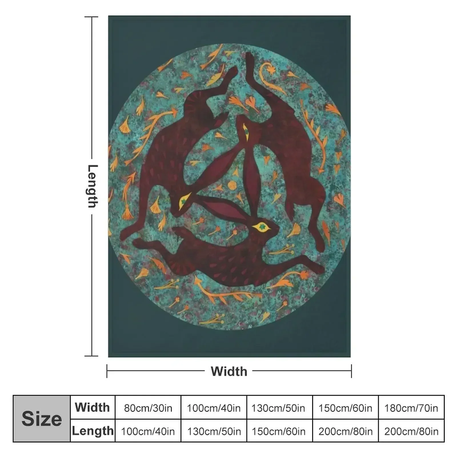 Three Hares Throw Blanket Summer Beddings Luxury Throw Kid'S anime Plush Sofa Throw Blankets