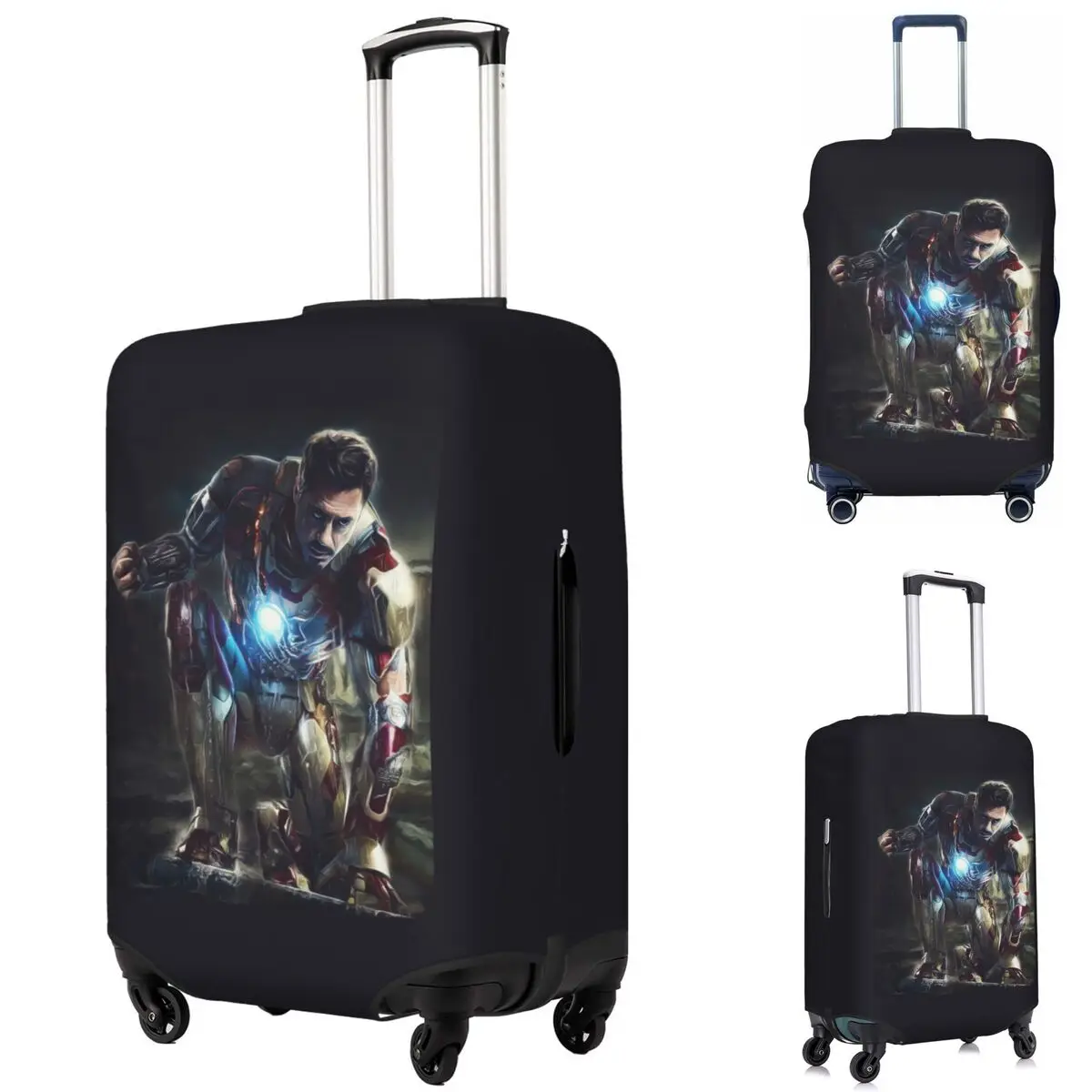 

Robert Downey Jr 2, защитный чехол для чемодана, эластичные защитные чехлы для багажа для путешествий, 18-32 дюймов