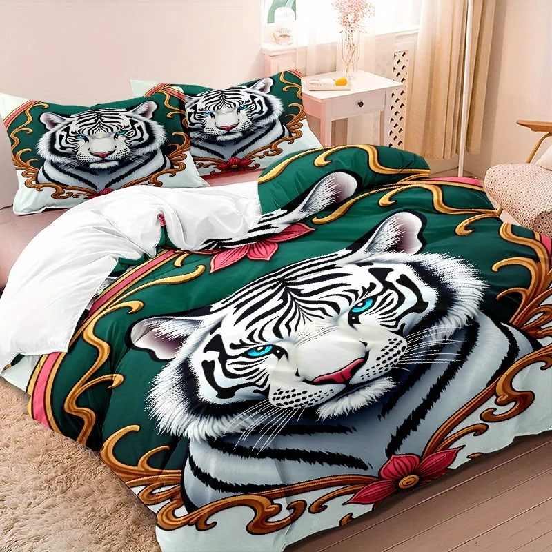 set-biancheria-da-letto-3-pezzi-set-copripiumino-tigre-bianca-1-copripiumino-2-pezzi-federe-ultra-morbido-confortevole-traspirante-adatto