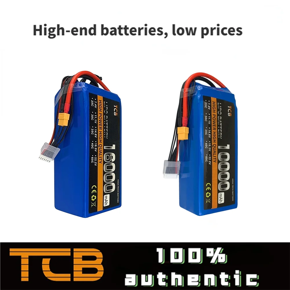 

2S 3S 4S 5S 6S RC LiPo Battery 11.1V 14.8V 22.2V 10000 12000 16000 22000mAh 25C For RC Airplane Agricultural Aircraft Drone BAKK