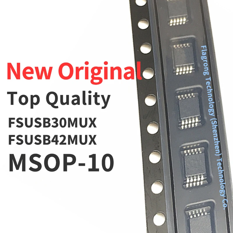 (10 Pieces) FSUSB30MUX FSUSB42MUX MSOP-10 New Original Chip IC