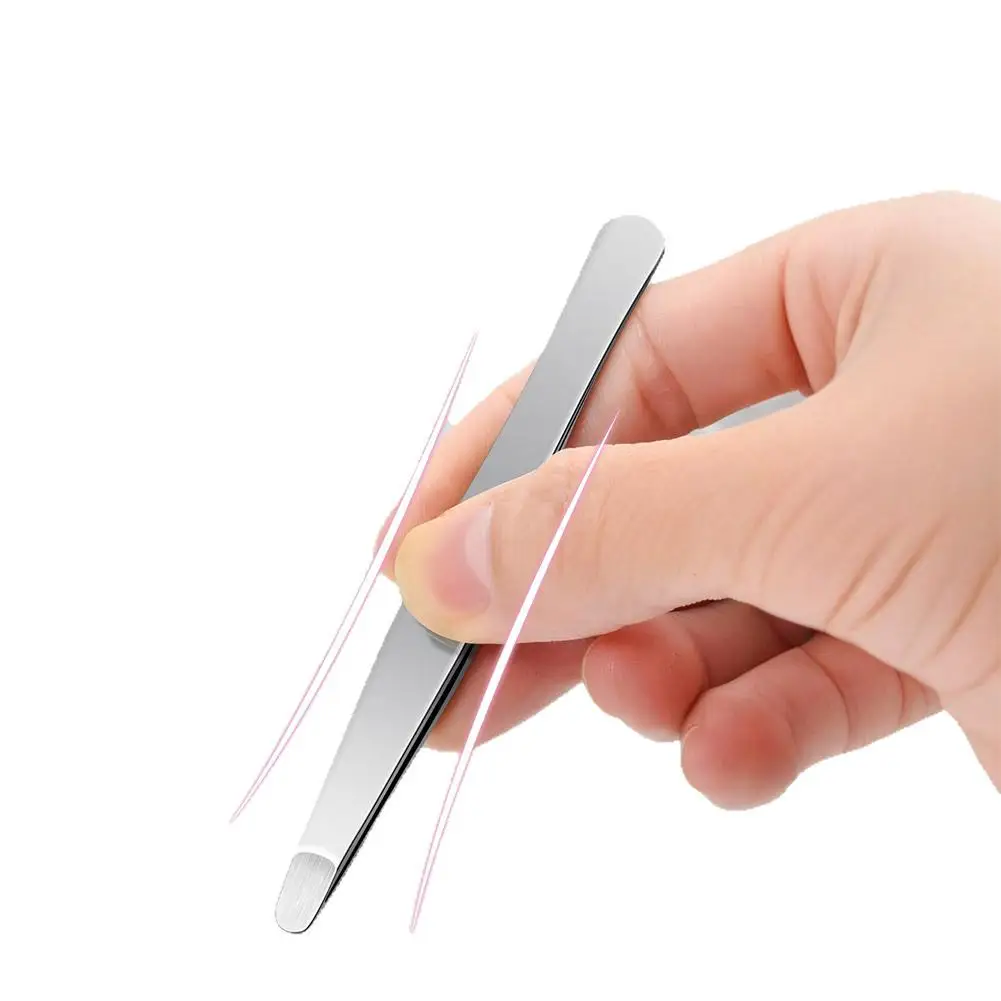 1-5pcs Stainless Steel Eyebrow Hair Removal Tweezer Non-slip Brow & Facial Hair Remover Eyebrow Forceps Professional Beauty Tool