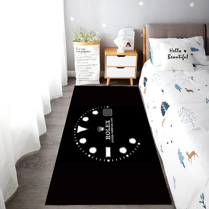 R-ROLEX Rug for Living Room Bedroom Kitchen Hallway Home Sofa Decoration,Kids Play Area Rug Non-slip Floor Mat