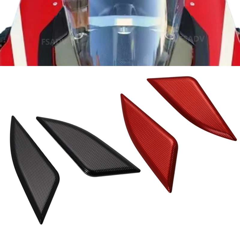 

Motorcycle Rearview Mirror Base Cover Windshield Drive Eliminator Mirror Hole Cover For DUCATI Panigale V4 V4S V4R 2018-2024