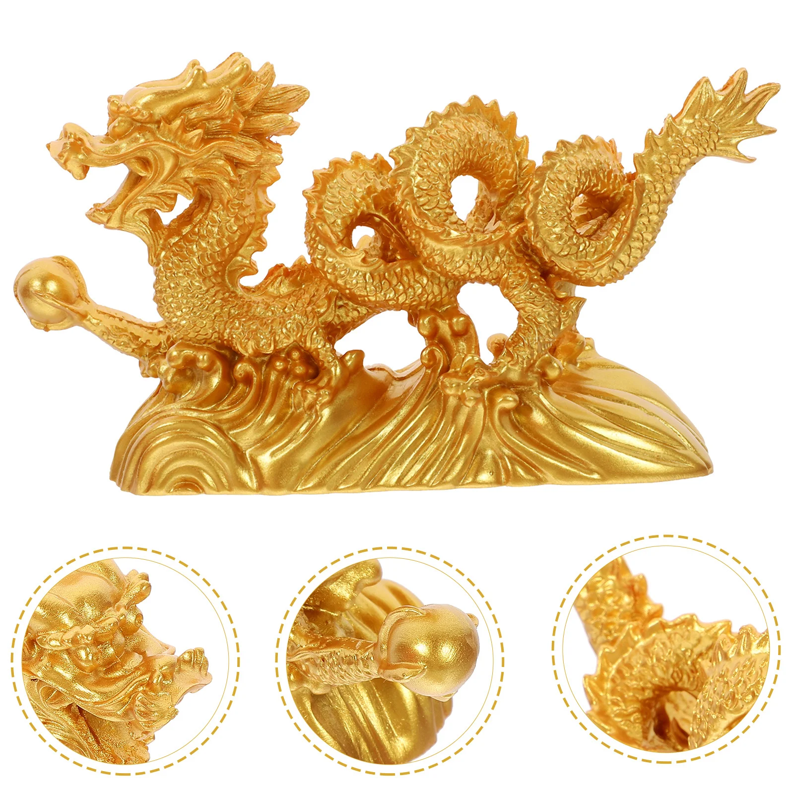 

Resin Craft Small Desktop Decor For Dragon Statue Decor Home Office Study Dragon Statue Ornament