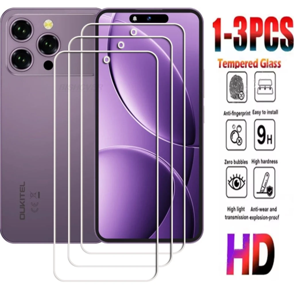 1-3 шт. 9H HD закаленное стекло для Oukitel P1 6,7 дюйма, OukitelP1, Oukitel P1 Pro, защитная пленка для экрана
