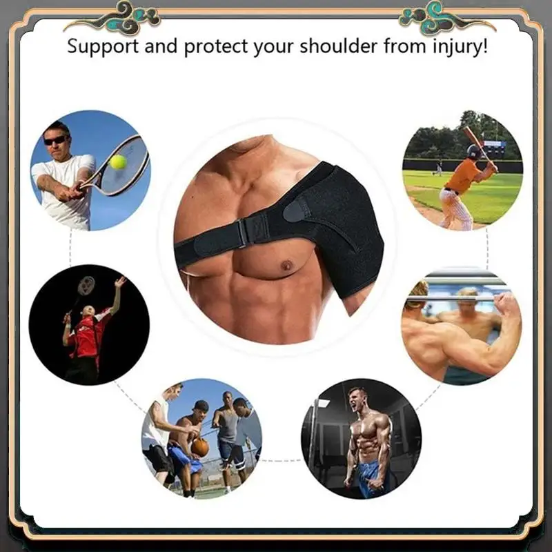 

Premium Compression Shoulder Brace, Shoulder Support For Men And Women,Shoulder Support Bandage For Shoulder