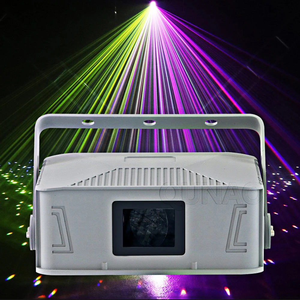 Imagem -05 - Impermeável Disco Laser Light com Dmx Efeito de Iluminação de Palco ao ar Livre Casamento Boate Luzes de Festa 8w