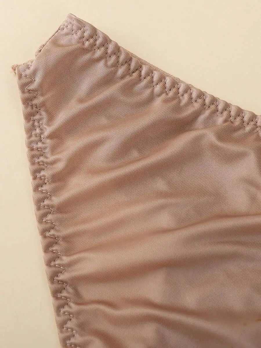 

5 Pcs Womens Low Waist T-Panties Thin Strap Triangle Underwear Soft Transparent