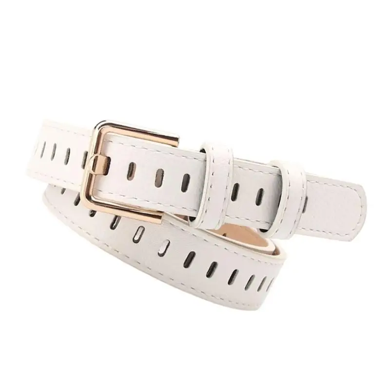 39BB Verfijnde leren damesriem Unisex riem Duurzaamheid Comfort tailleband voor heren en dames