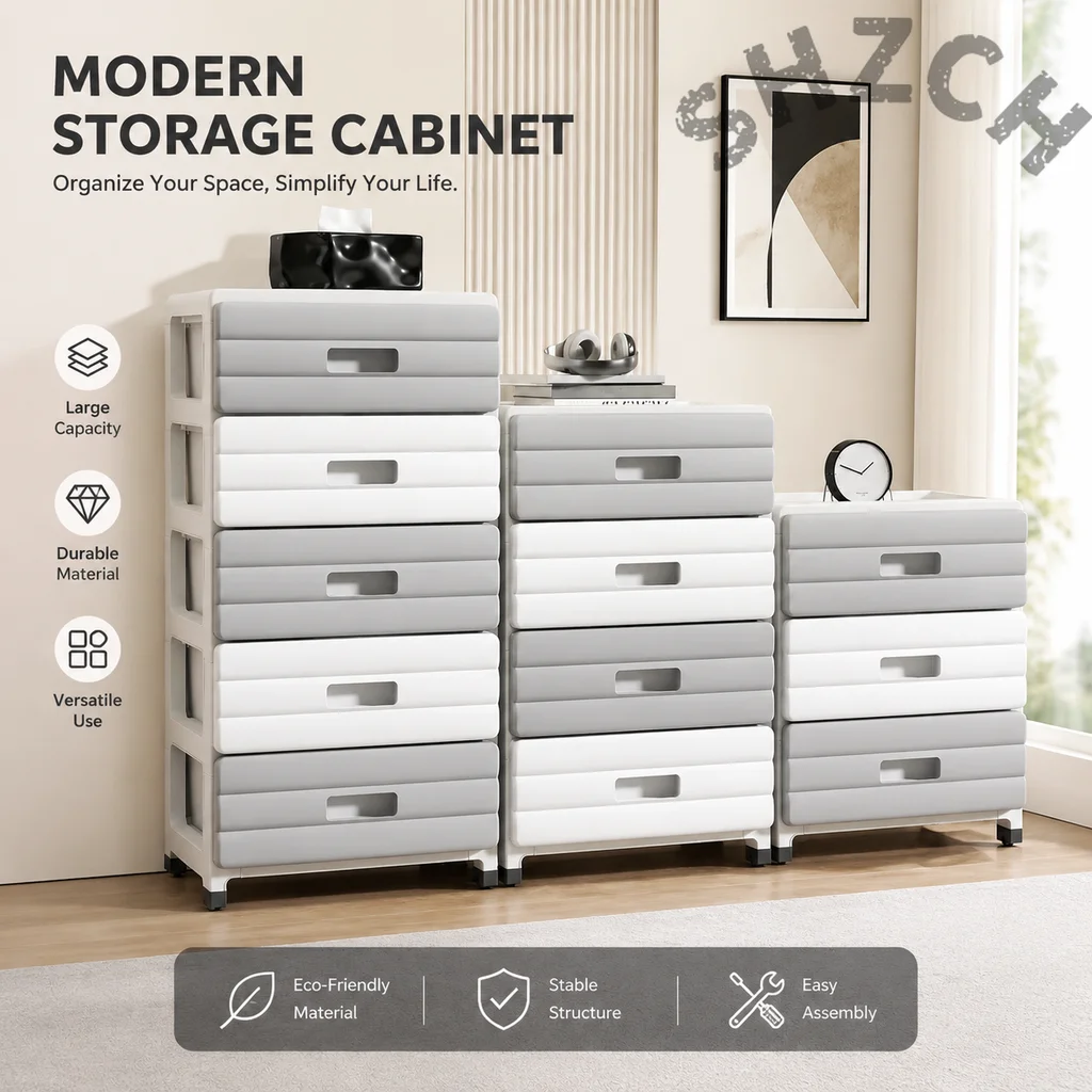 3-stufiger Rollschrank mit Rädern – 13,78 Zoll breiter mobiler Organizer für Wohn- oder Schlafzimmer