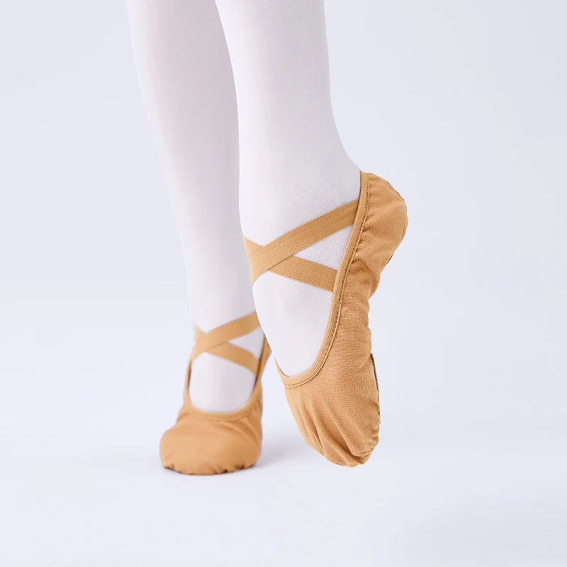 Women Ballet Shoes Girls Professional Ballet Slippers Split Sole Dance Shoes Women Dance Training Shoes