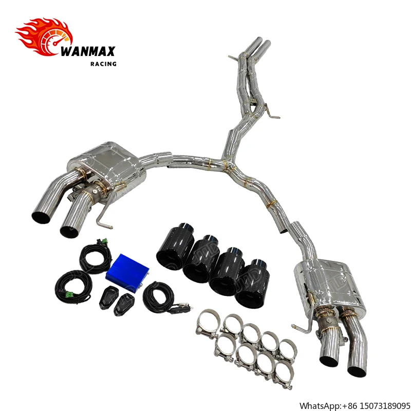

JTLD High Quality Valved Sport 304SS Exhaust System for 2018 S5 B9 3.0 Only Catback