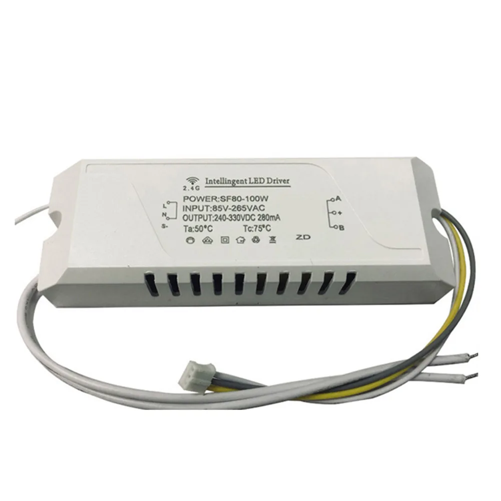 Home Lighting 2.4G RF Controller 2.4G RF LED Driver Converter AC85-265V Short Circuit Protection Overvoltage Protection