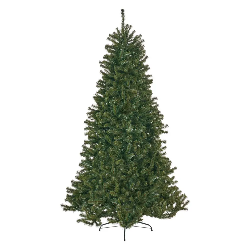 7ft Artificial Prelit Christmas Tree With Stand 500 Bright UL-certified Lights And Realistic 1110 Branch Tips, PVC Indoor Xmas