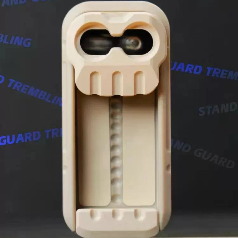 Karami EDC Pony Mechanical Metal Dense Section Direct Push Fingertip Card Pushing Stress Relief Toy