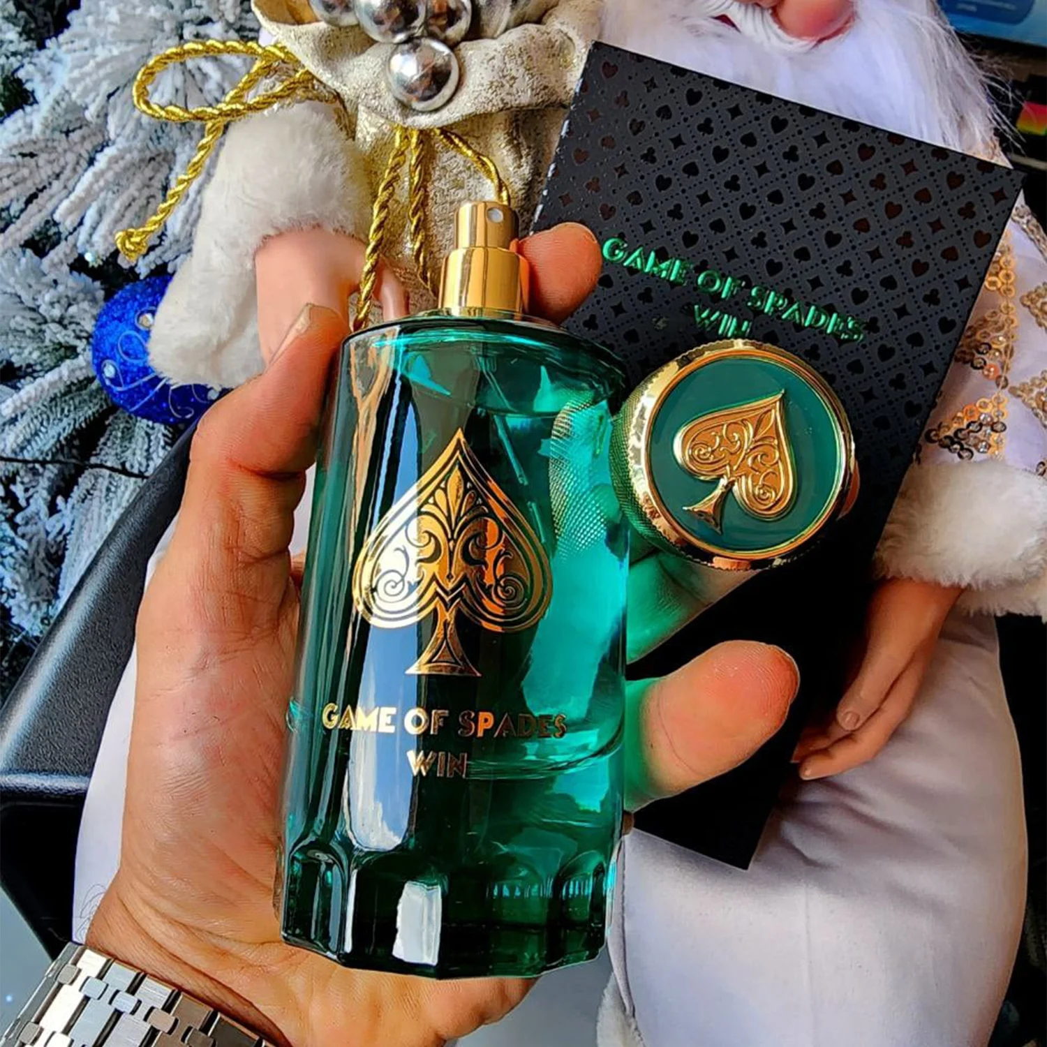 Luxury Unisex Fragrance Set, Mysterious Spicy Woody Scent, Long-Lasting Day & Night Perfume